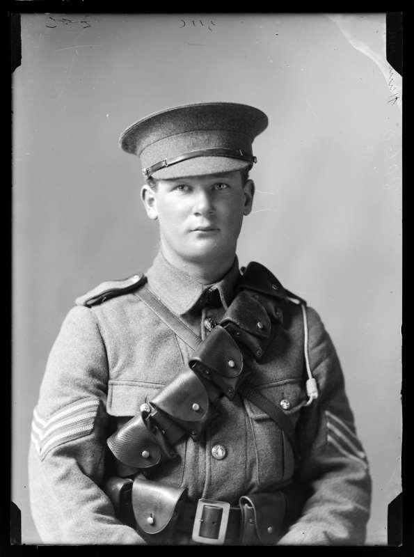 Sergeant Edgar Allen Hammond (1894 1970) Nelson Provincial Museum