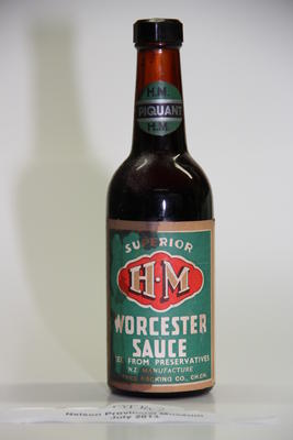Bottle, Worcester Sauce