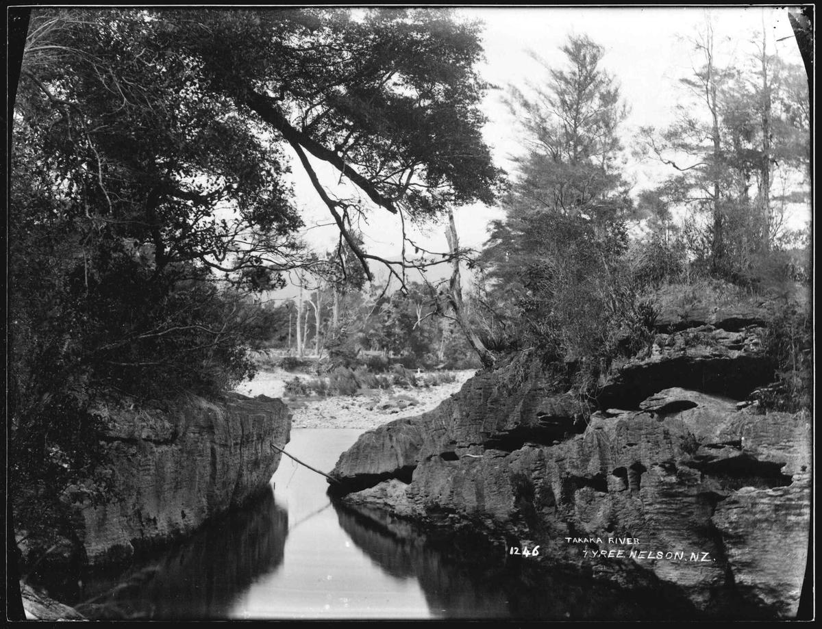 Takaka River Nelson. N.Z. Nelson Provincial Museum