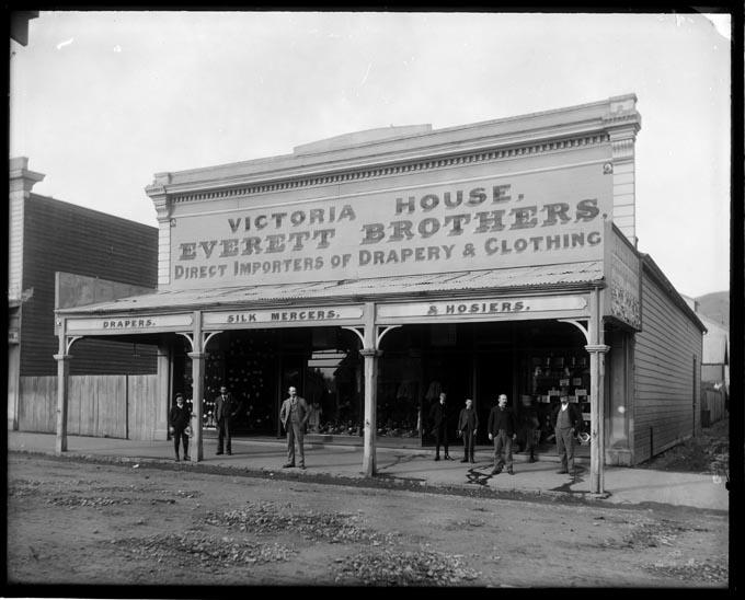 Everett Bros, Victoria House, Drapers, Bridge St, Nelson Nelson