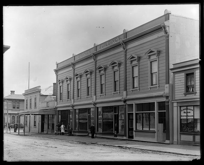 Brand's Buildings, Bridge Street, Nelson Nelson Provincial Museum