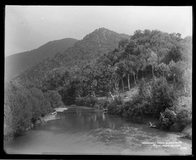 Wakamarina River, Canvastown. Nelson Provincial Museum